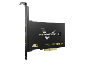 AVMATRIX VC12-4K-4K HDMI PCIE Capture Card