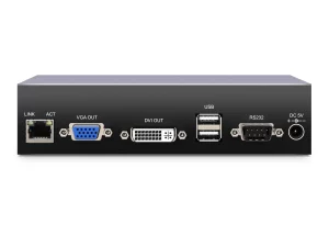 SC&T VDKM02BT VGA/DVI KVM & USB, RS232 , IR, Audio over IP Extender Receiver