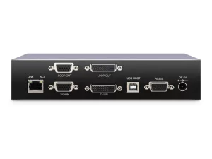 SC&T VDKM02BT VGA/DVI KVM & USB, RS232 , IR, Audio over IP Extender Transmitter